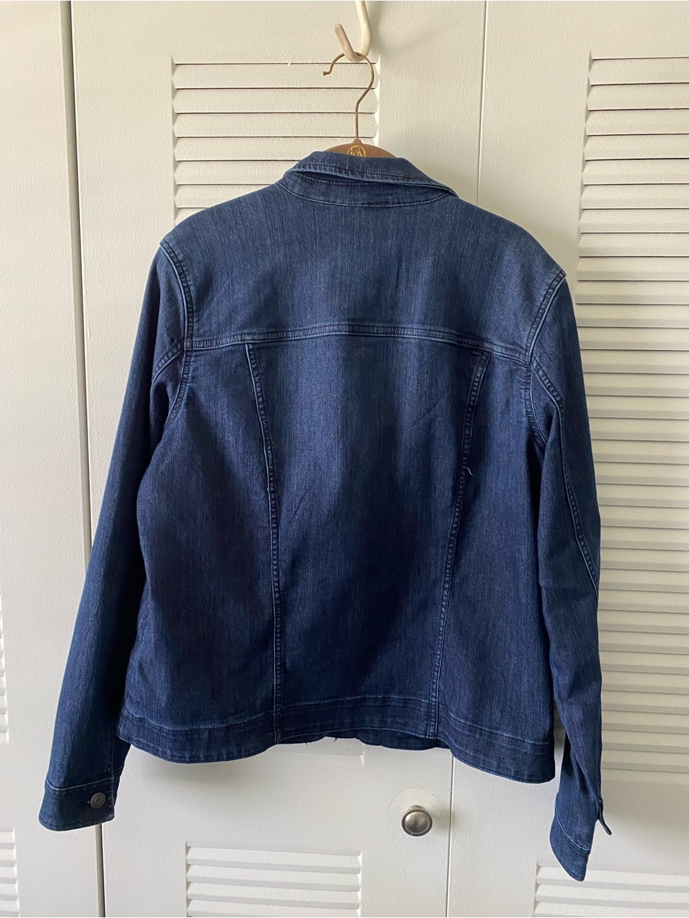 croft & barrow Women's Blue Denim Jacket - Picture 3 of 4